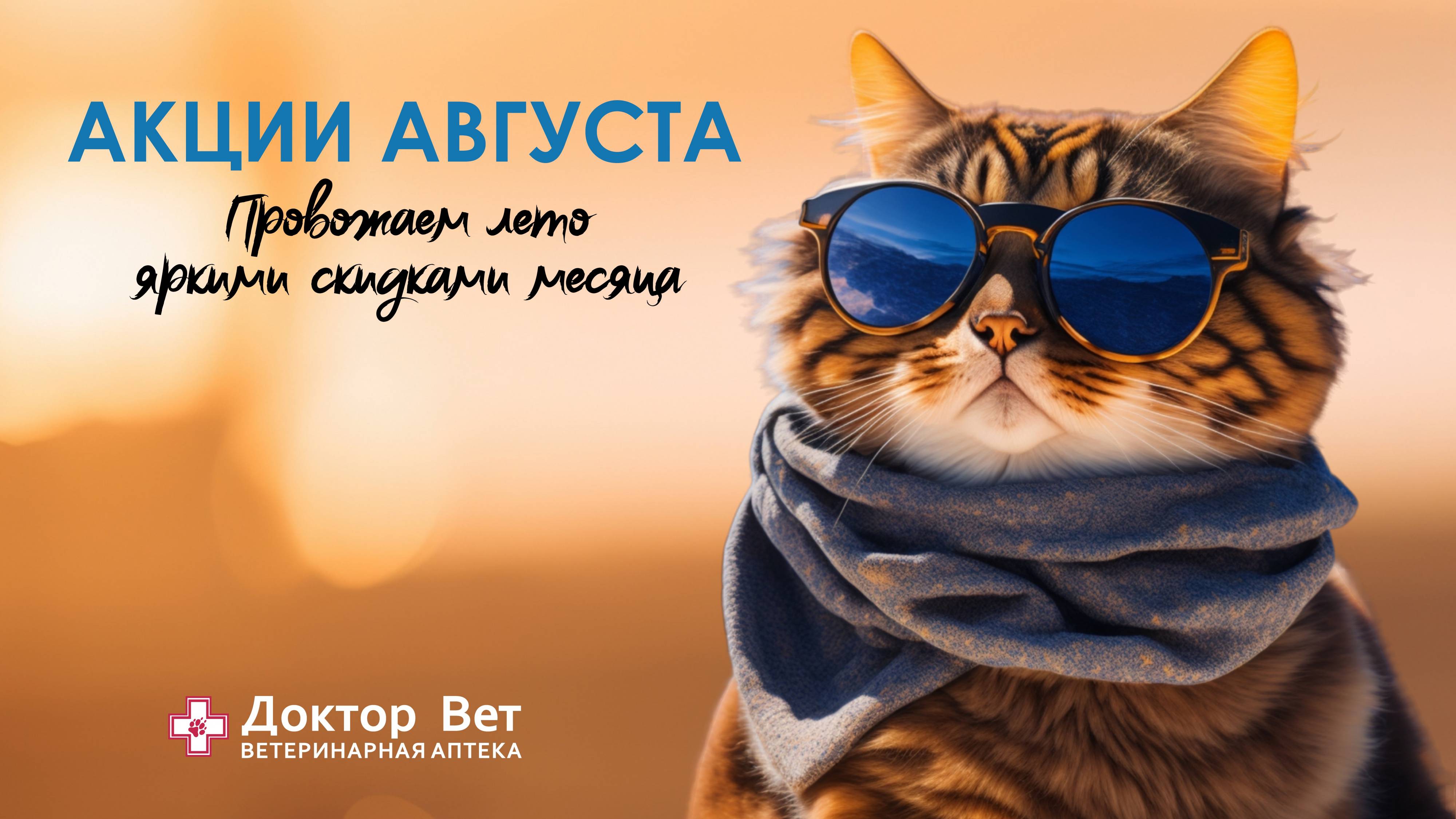 Акции в августе от "Доктор Вет"