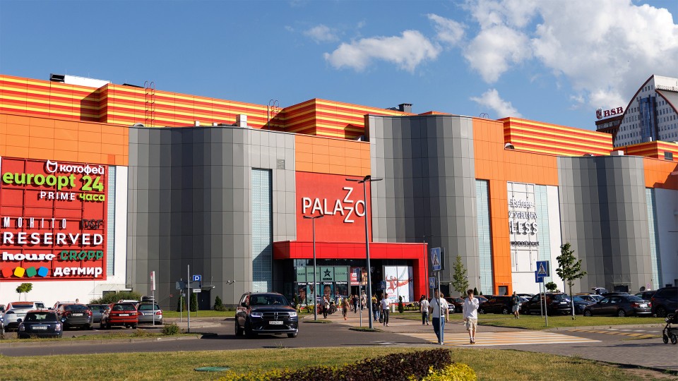 ТРЦ Palazzo вошел в ТОП-10 торговых центров Беларуси по мнению ARENDA TRK