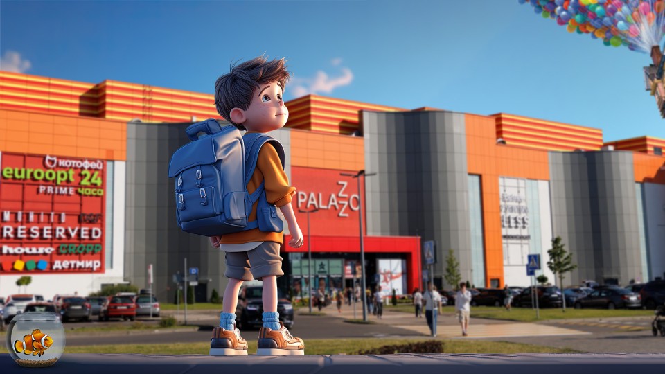 1 сентября - дегустация пончиков и показ любимых мультфильмов