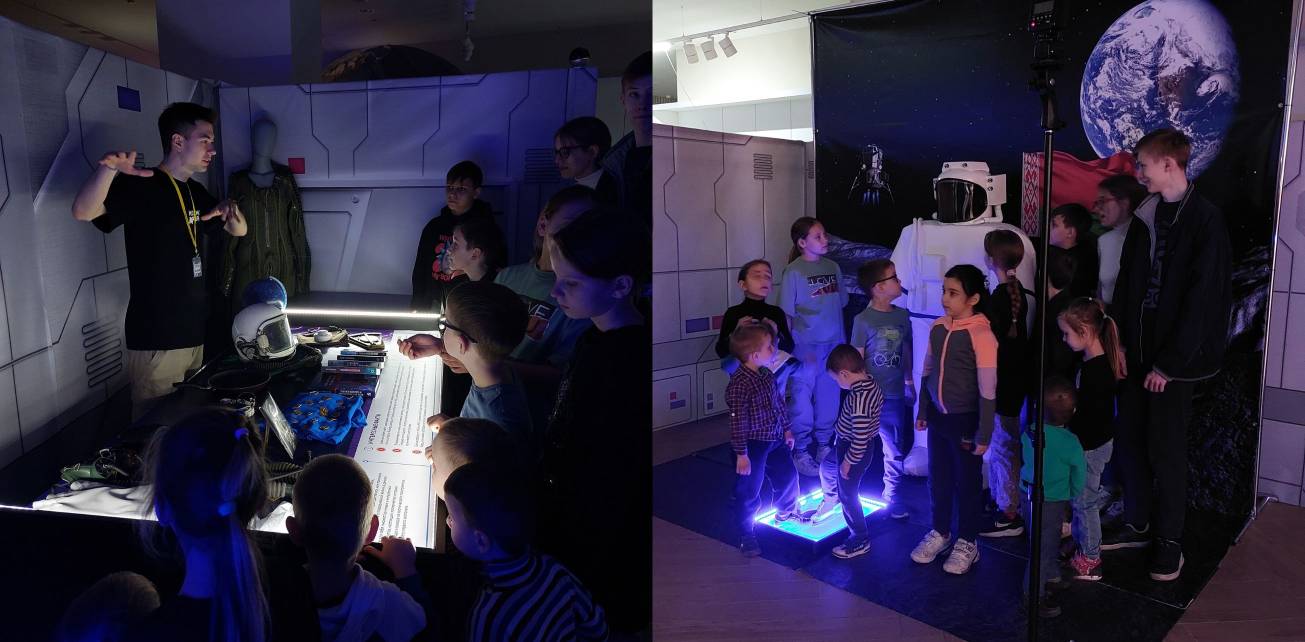 Palazzo совместно с выставкой Космо Драйв пригласили ребят из «Социально-педагогического центра Центрального района г.Минска» в Парк космических приключений!