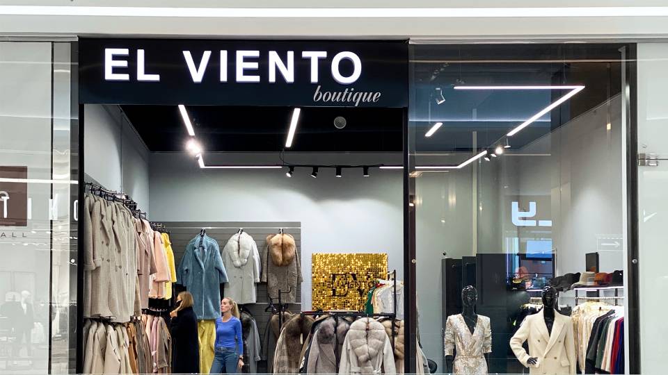 Бутик EL VIENTO открылся в ТРЦ Palazzo